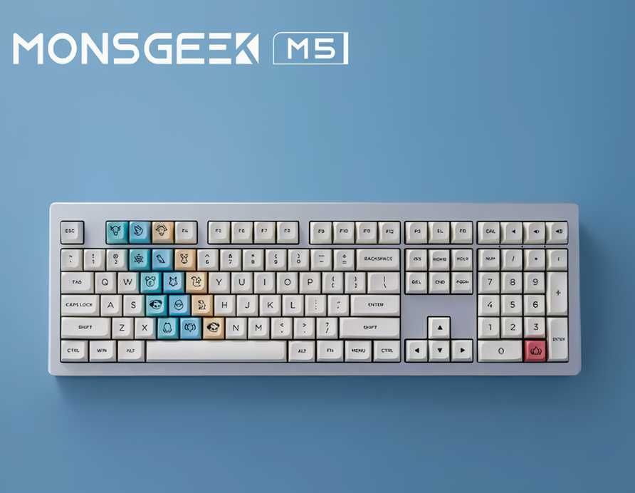 Monsgeek M1 M2 M3 M5 Akko Персонализирана механична клавиатура custom