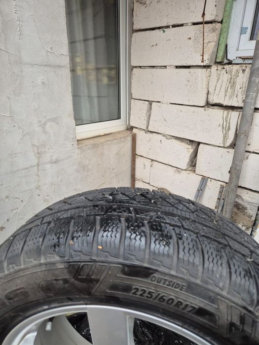 225/60 R17 cu cauciucuri de iarnă