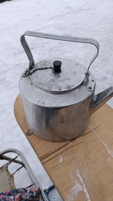 Советский дюралевый чайник 5 л.
