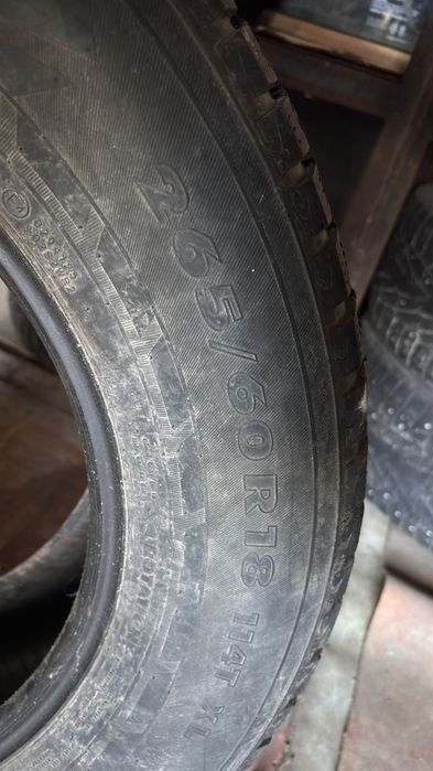 б/у зимние шины 265/60 R18