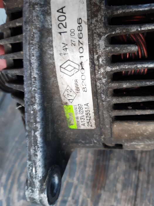 Alternator Renault Scenic 1 Laguna 1 Megane 1 1.9 Dci Diesel 820010768