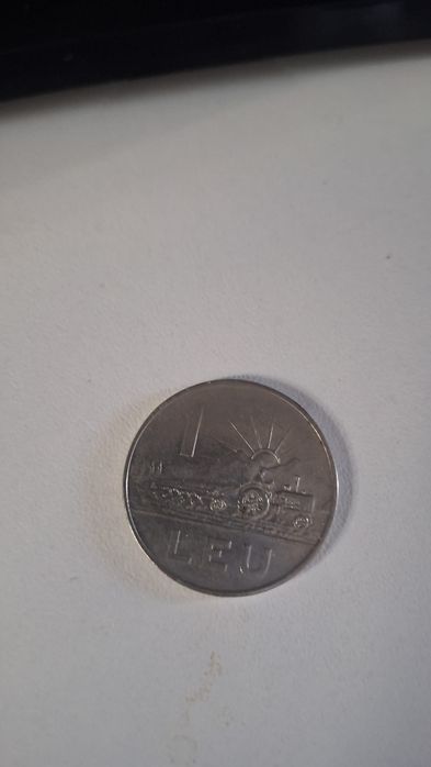 Moneda 1 leu din 1966