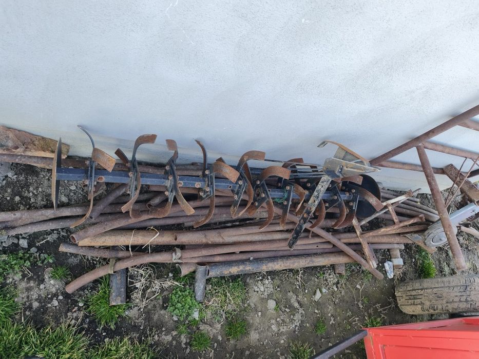 Motocultor Rotak cu remorca