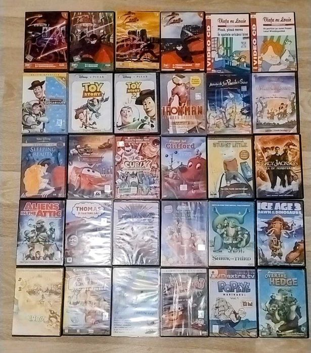 Colecție DVD-uri desene animate