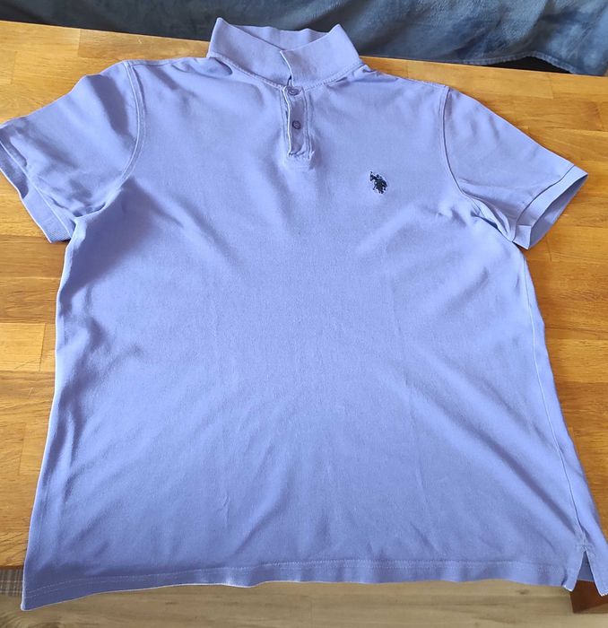 Мъжка блуза с къс ръкав U.S.Polo Assn.,тениска с яка