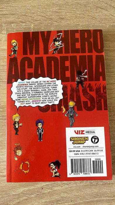 "My Hero Academia: Smash!!" Книга