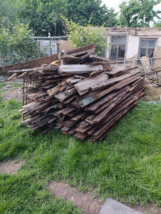 Дрова доски б/у продам