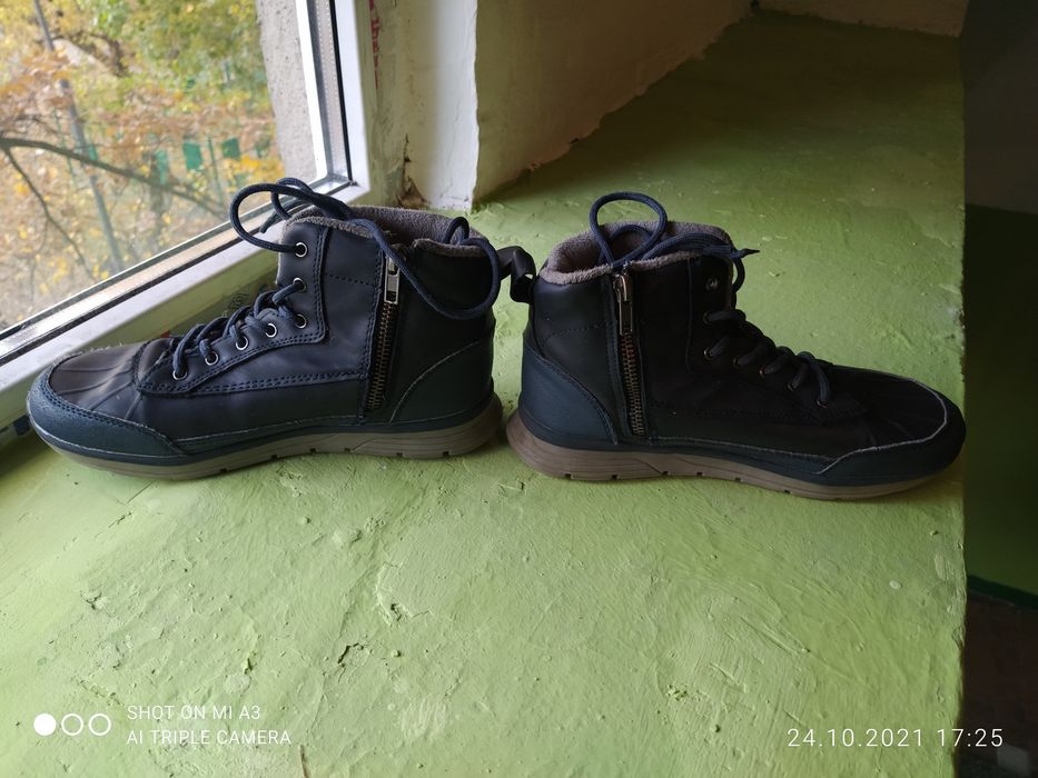 Ботинки-кеды, для мальчика, 36 размер