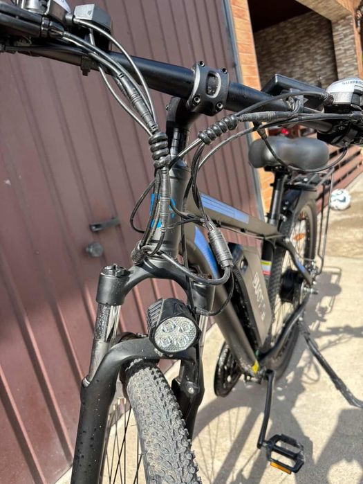 Bicicleta electrica foarte putin folosita