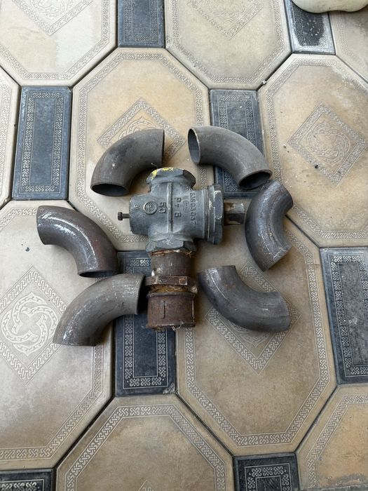 Газовый кран, редуктор диаметр 50