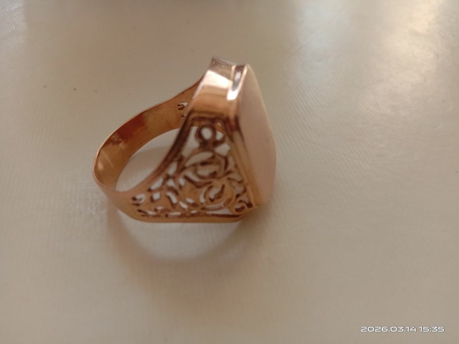 Перстень муж,.р.22,проба 585