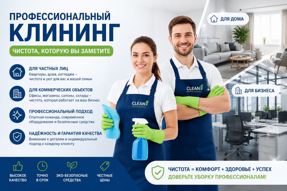 КЛИНИНГ услиги, проффисионально