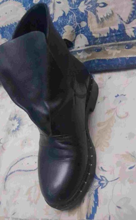 Продам ботинки кожаные
