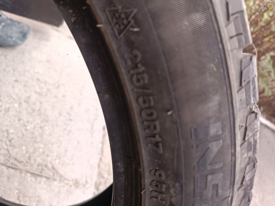 Шины зимние 215/50 R17