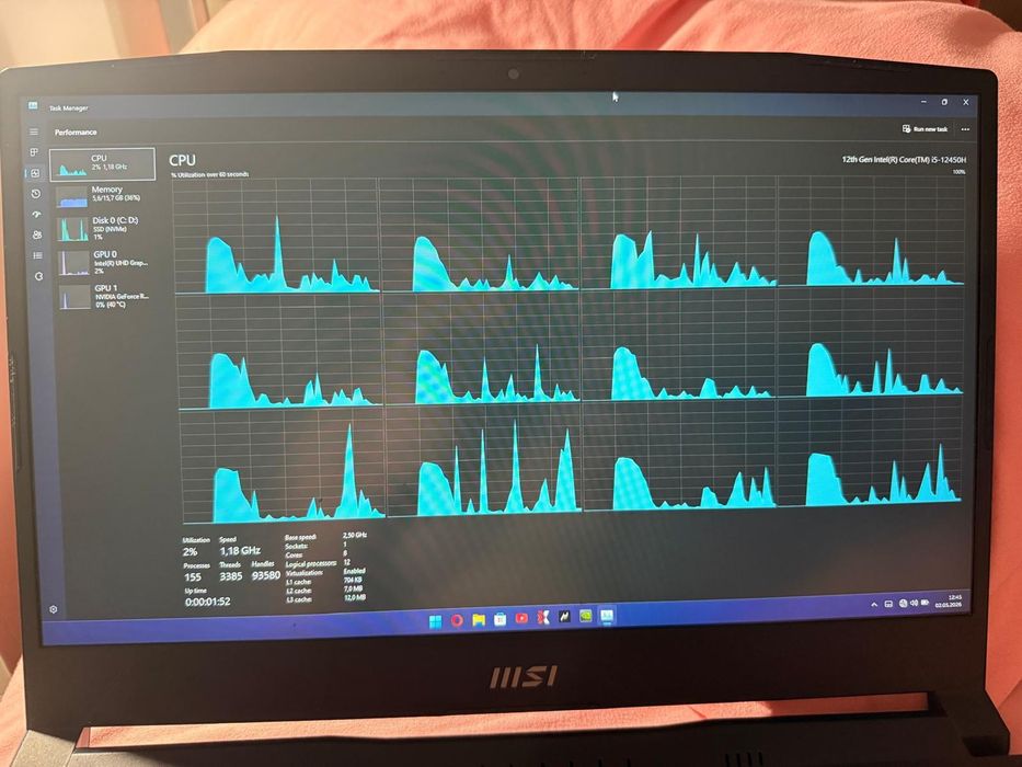 Vând laptop gaming MSI