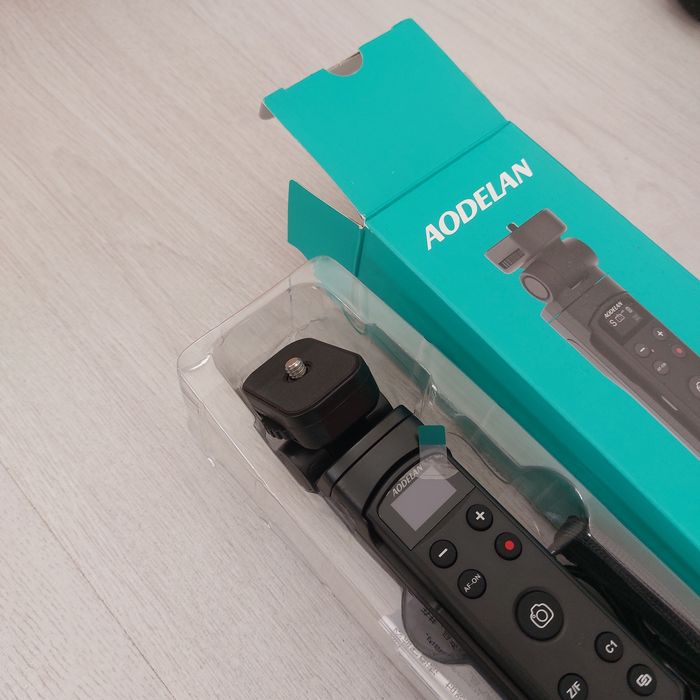 Професионален безжичен влог статив AODELAN TG-1 + OLED Bluetooth дистанционно BR-3-Sony/Nikon/Canon