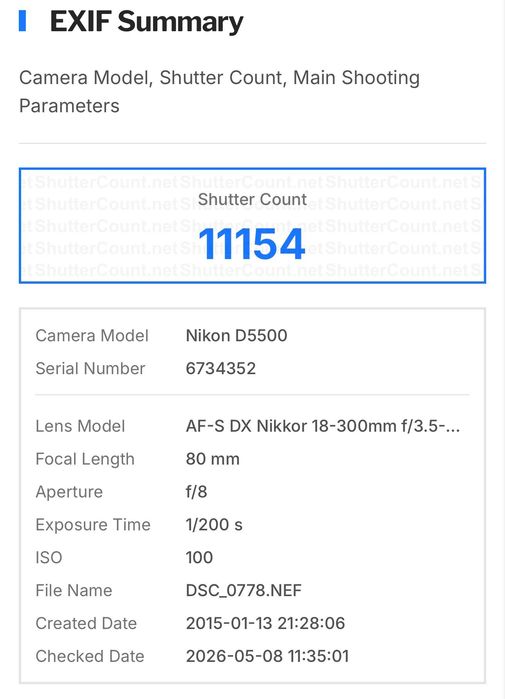 Nikon D5500 impecabil