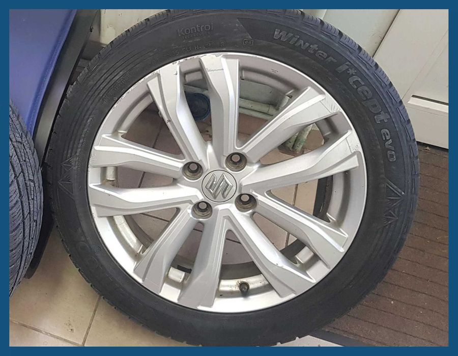 Set 4 capace gri 54mm jante aliaj Suzuki