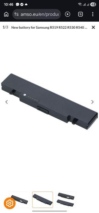 Батареи для Samsun, DELL нотебук