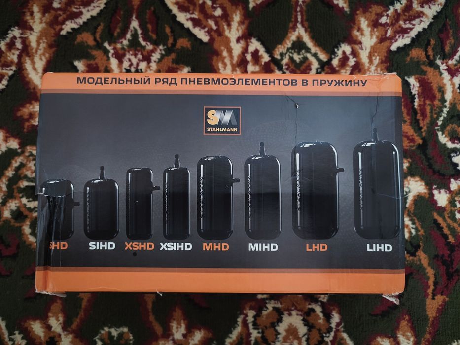 пневмобаллоны в пружины Onix/Tracker2