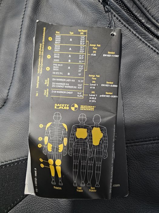 Мото екипировка-кожено долнище Spidi New Naked