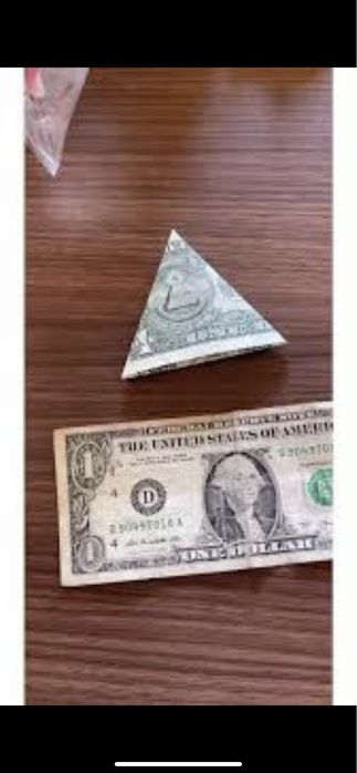 1 доллар треугольник