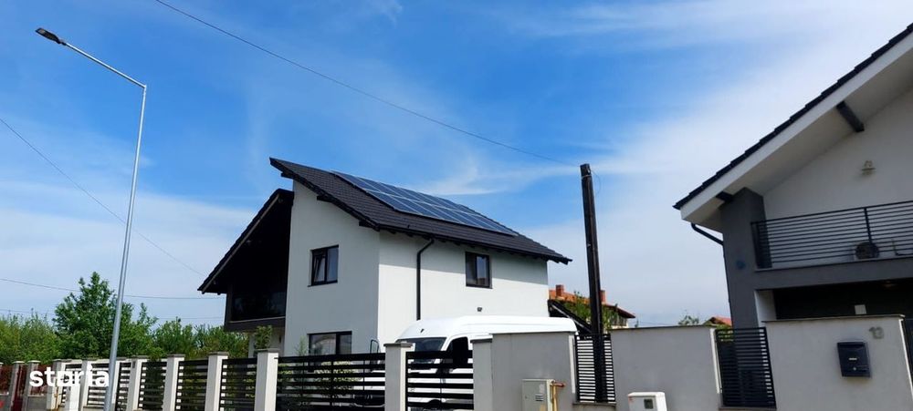 Casa premium cu piscina, panouri solare si teren de 520 mp – Giarmata