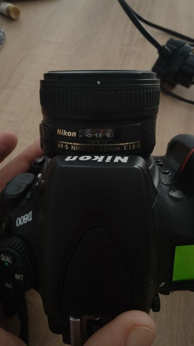 Nikon D800 + 50mm f/1.8G | 34k cadre | 2 baterii + card 128GB