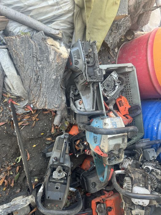 Продам бензопилы на запчасти