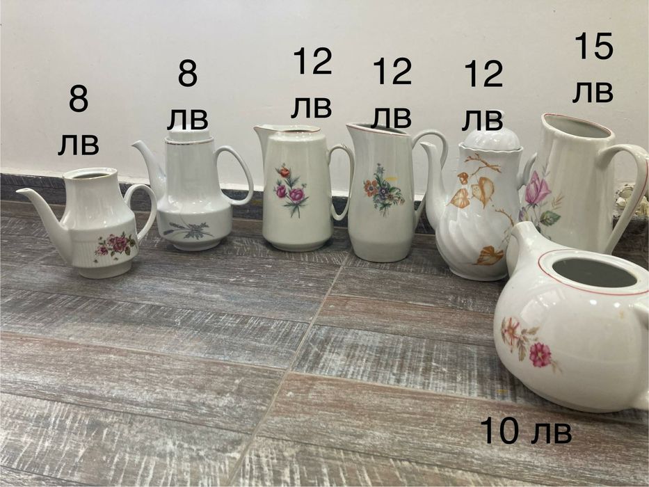 Порцелан-разни чашки ,кани,чинийки и др.