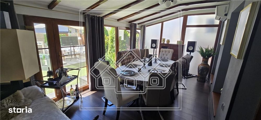Casa moderna, mobilata PREMIUM - 132 mp utili + teren de 265 mp