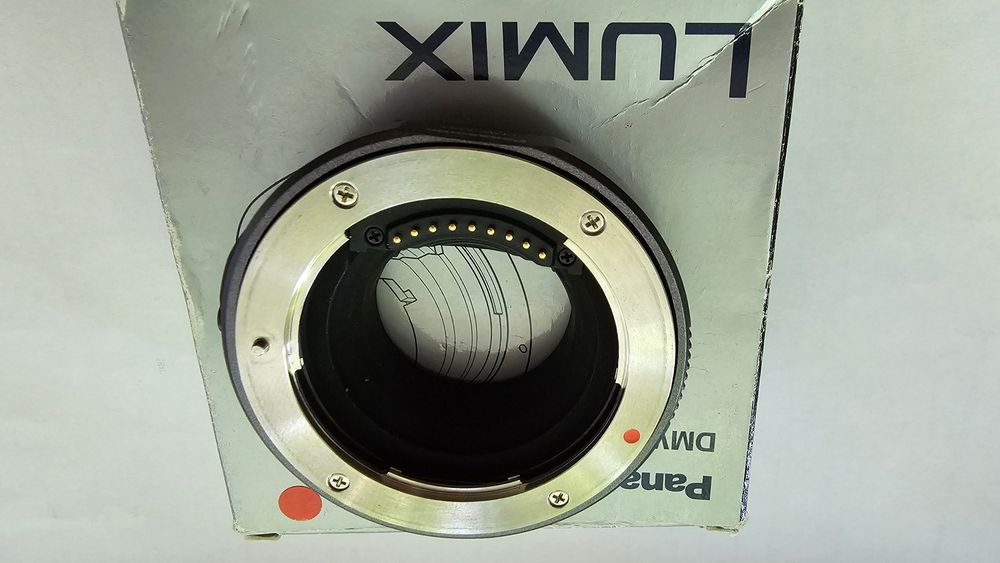 Panasonic lumix dmw-m1 adaptor foto pentru montura 4/3 la m4/3