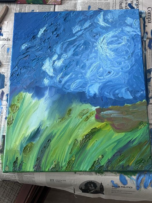 Продаю картину,рисовала сама