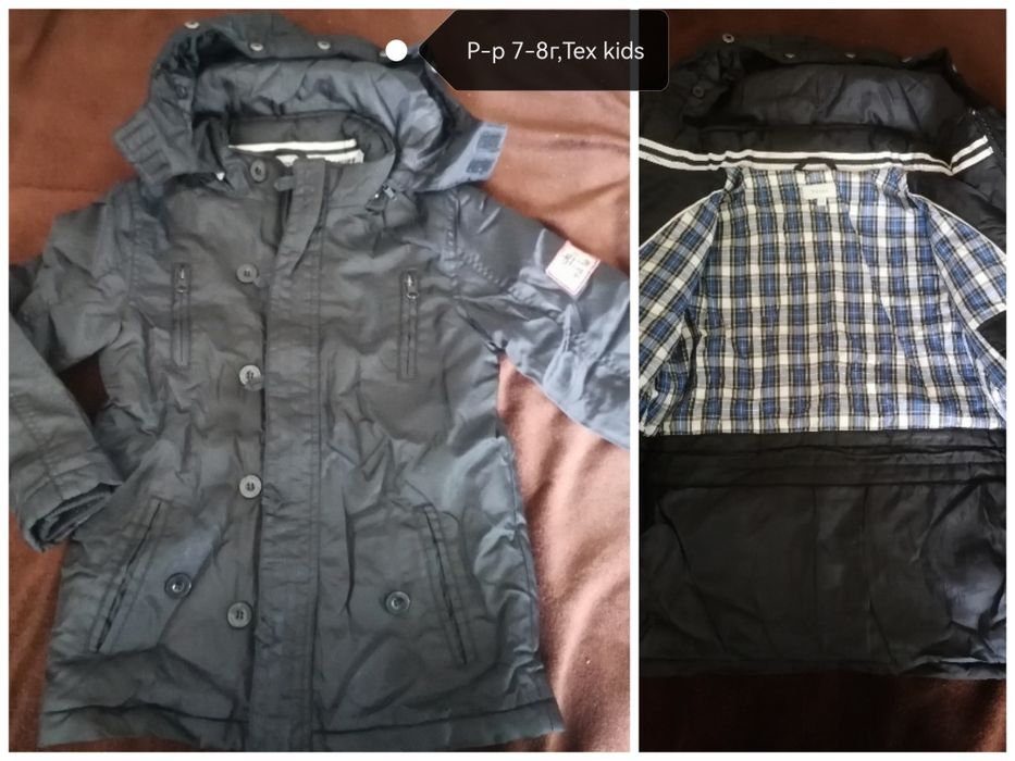 Якета/парки от 10-15лв.
детски ски панталон 13лв.,детски гащеризон 15л