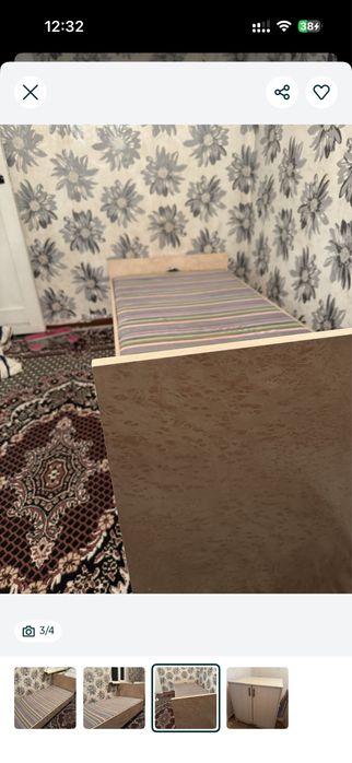 Кровать односпальная