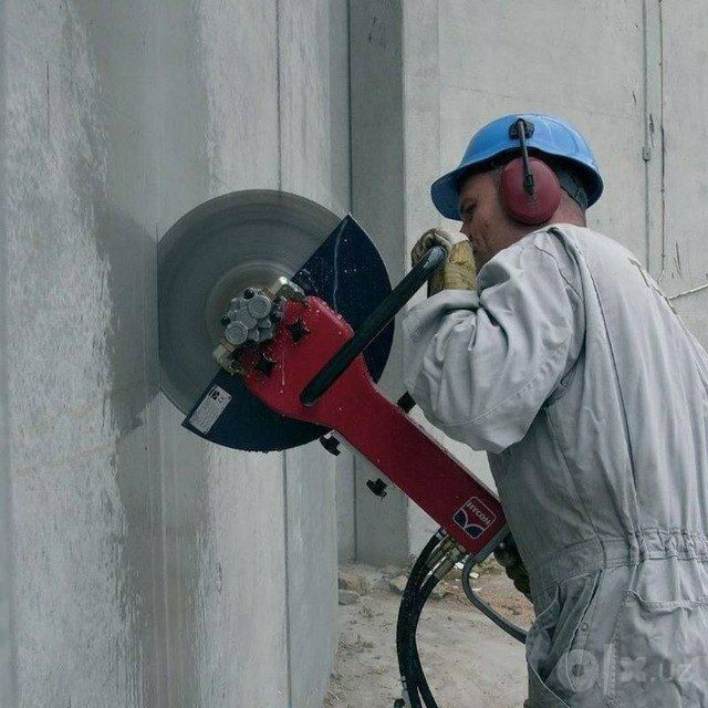 beton buzish teshish kesish xizmati