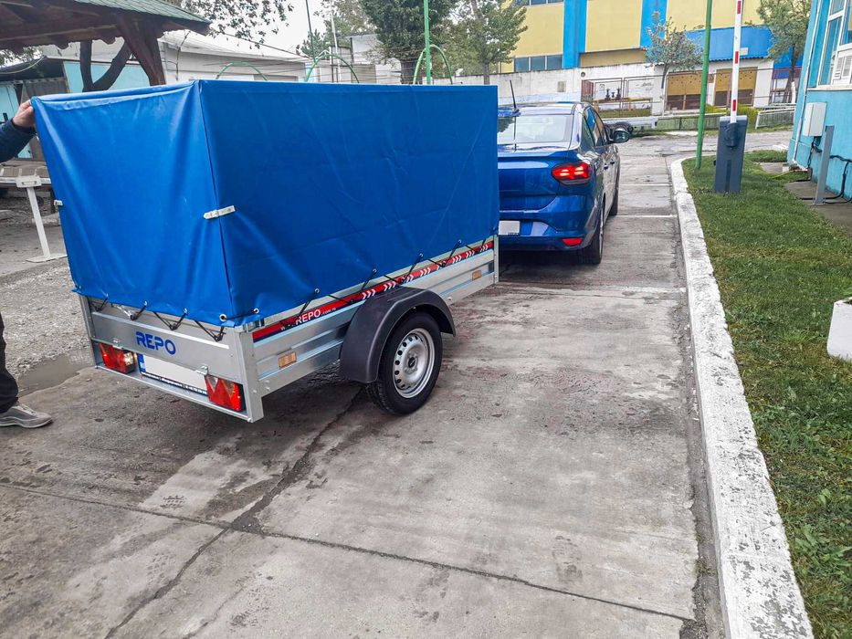 Remorca 750 kg NOUA REPO accesorizabila, Mono Ax,Rar Inclus garantie