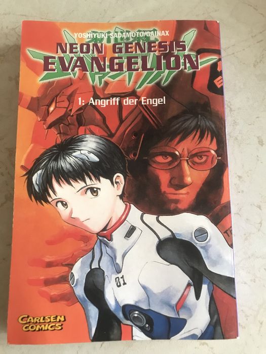 Neon Genesis Evangelion манга на немски език
