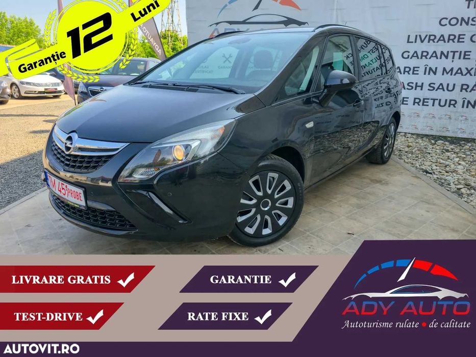 OPEL ZAFIRA . T locuri . Portbagaj de biciclete . Rate fixe . Garantie