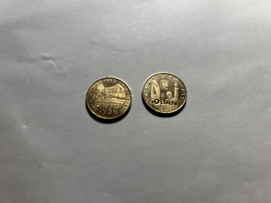 Monede de coletie (2019) cu revolutia din 1989 + bacnota cadou