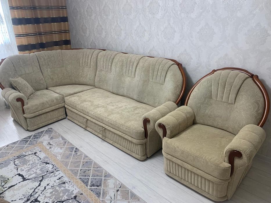 Продам диван + кресло
