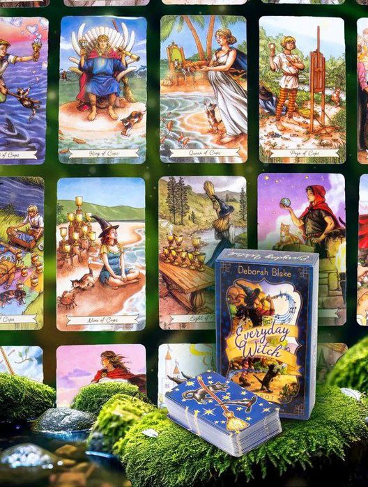 Карты МАК Повседневное Таро Ведьмы (Everyday Witch Tarot), разм. 6*10.