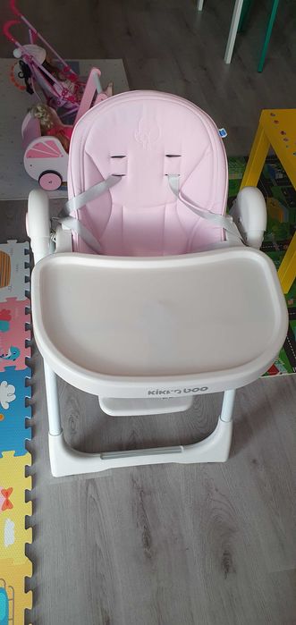 Столче за храненe KikkaBoo - Pastello, розово