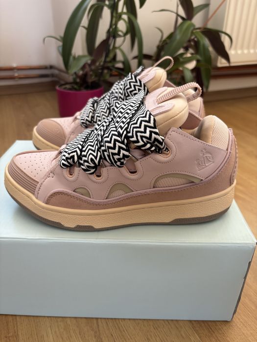 Lanvin Curb Low Pink