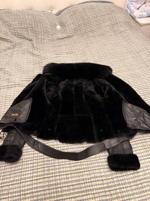 Натуральная дублёнка Donna Ruta (кожа 100%)