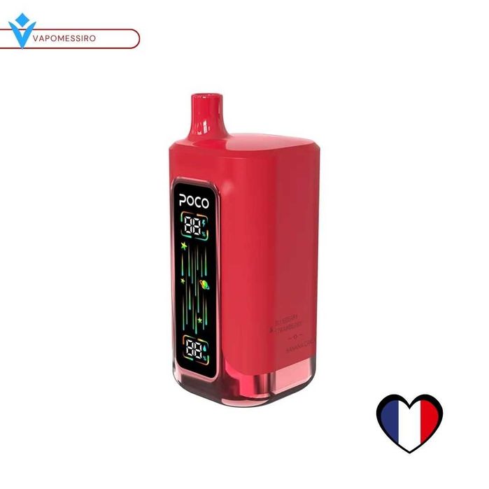 Vape Poco  80.000 puffuri 4in 1  cu posibilitate de reglere intensitate aroma