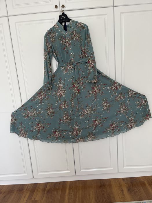 Платье из креп-шифона