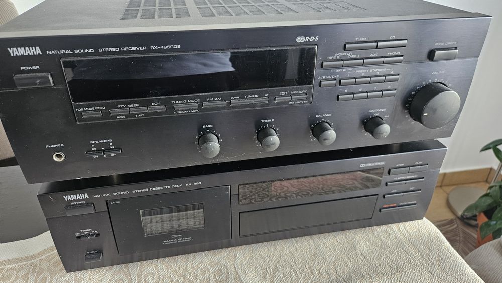 Linie Yamaha receiver+deck