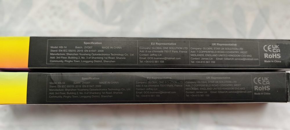 RGB LED Лайт Бар за PC Кутия – Двустранно Осветление, ARGB