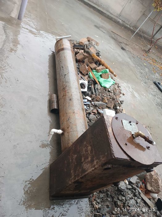 Котёл и титан в хорошем состоянии в комплекте имеются горелки.